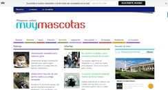 Desktop Screenshot of muymascotas.com