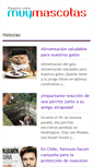 Mobile Screenshot of muymascotas.com